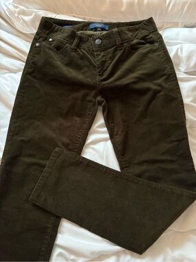 Talbots Brown Straight-Leg Corduroy Pants